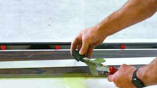 Trim installation Easy Glass Smart and Prime