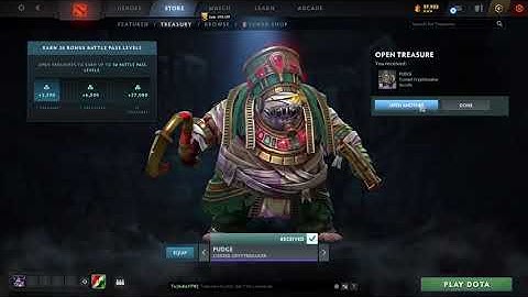 Dota2 Diretide collector cache 2 opening