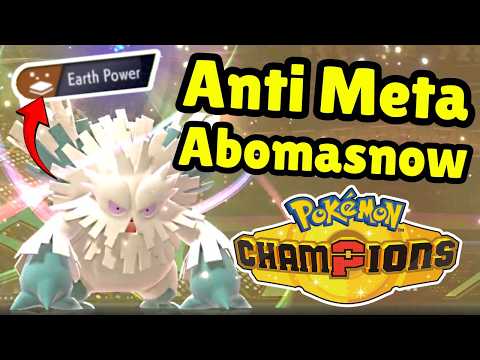 【Pokémon Champions】メガユキノオーとミミッキュのランクバトル情報