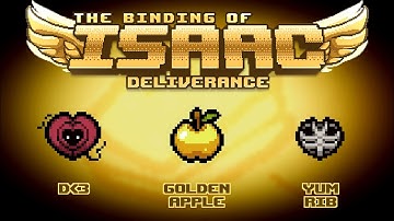 The Binding of Isaac: Deliverance Item Guide - D-Heart, Golden Apple, Yum Rib