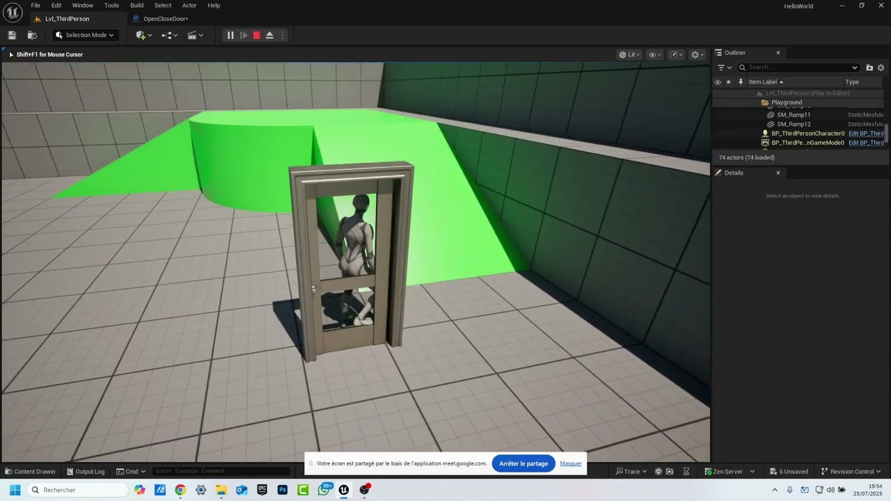 Unreal Engine 5 - Session 4 Part 8: Synthese