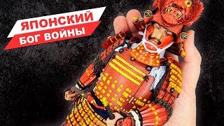 картинка: Уэсуги Кэнсин - монах-воин древней Японии: обзор коллекционной фигурки самурая от Coomodel