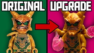 Upgrading Oni Lloyd Minifigure From LEGO Ninjago Crystalized!