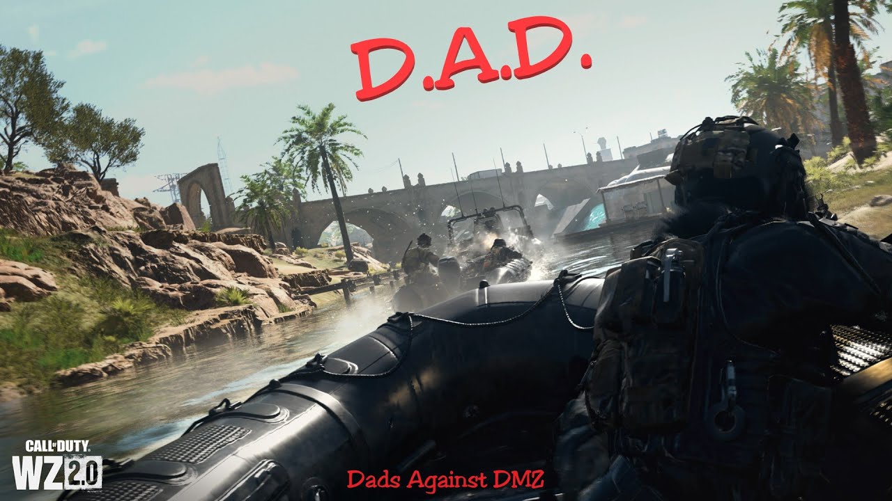 Dads Against DMZ - Last Chopper Out, Nerf Riot shield AI