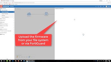 FortiGate 6.0 - Upgrading Firmware on a FortiSwitch