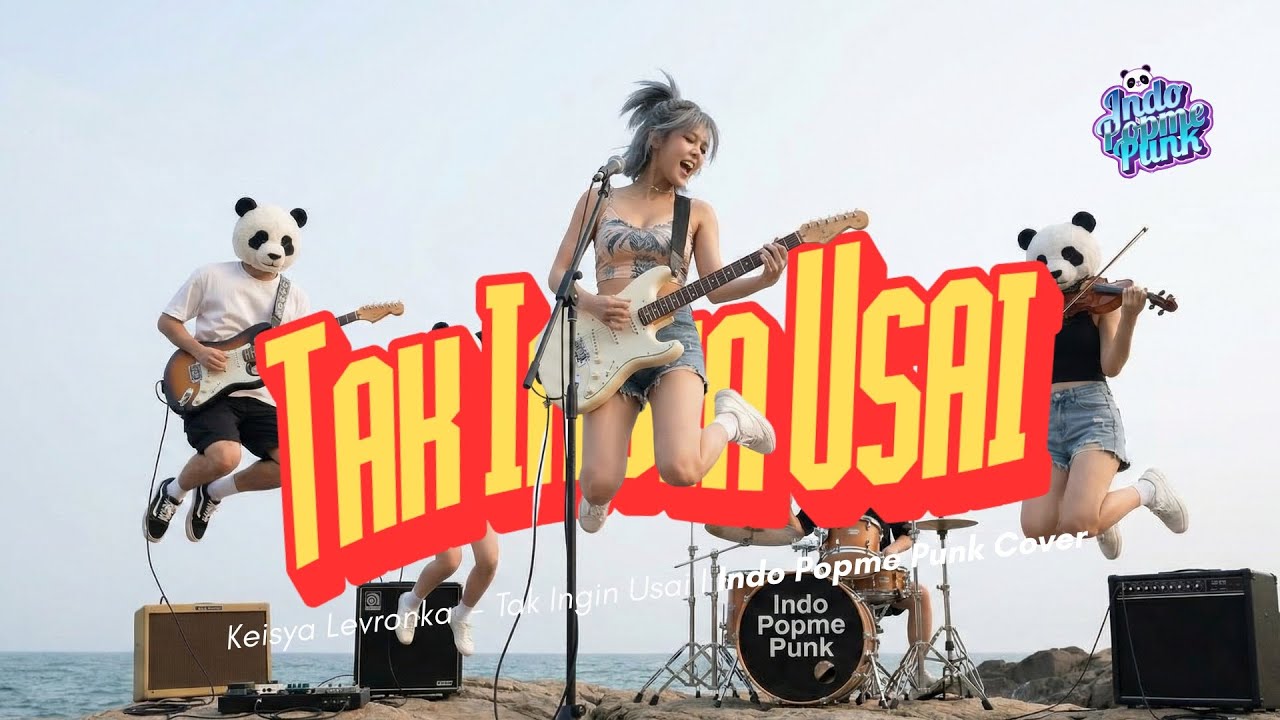 Keisya Levronka - Tak Ingin Usai (Pop Punk Cover) | Vibesnya Gak Ada Obat! 🔥