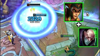 Crazy Cassiopeia Singed Synergy in New Arena!