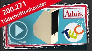 Tijdschriftenhouder DIY instructie tutorial doe-het-zelf