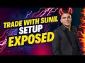 Trade with sunil setup exposed  reality of daily profits from options trading  fake profit claims