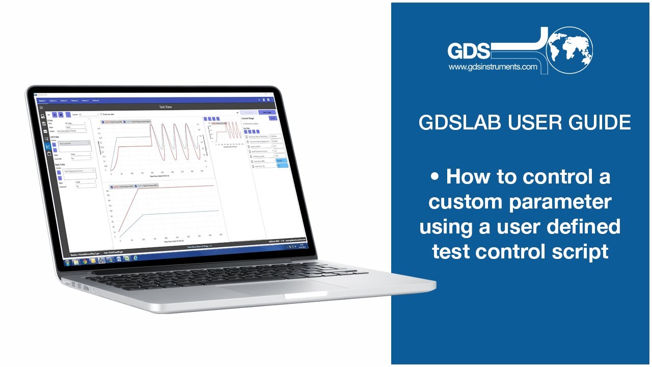 GDSLAB video Guide: 5.5.2 How to control a custom parameter using a ...