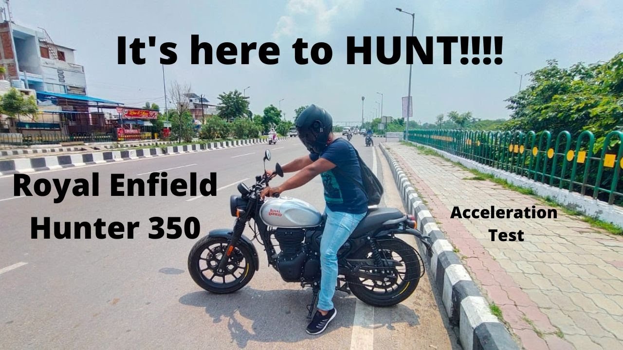 RE Hunter 350 | It's here to HUNT!! - YouTube
