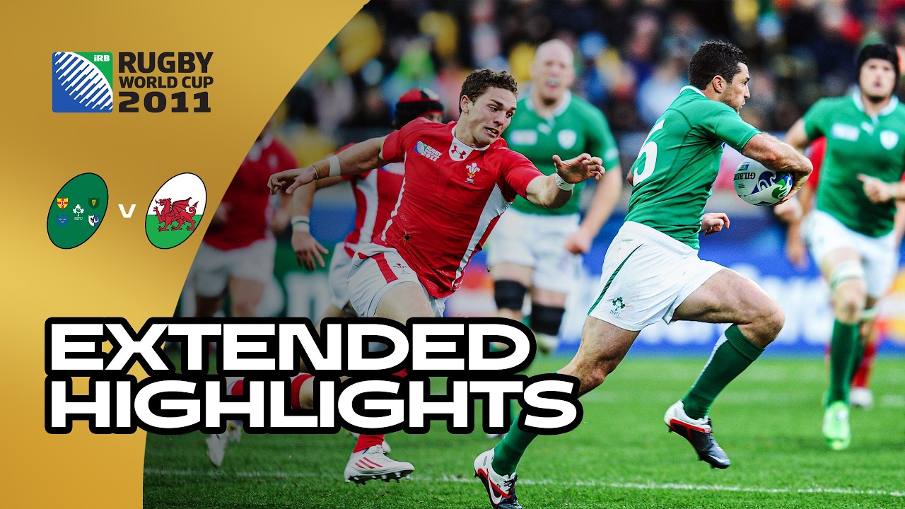 Red Dragons HOLD OFF Ireland ✋ | Ireland v Wales | Rugby World Cup 2011 | Extended Highlights