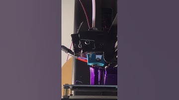 A time lapse of a failed 5 hour print #3dprinting #3dprinter #3dprinted #3dprint #3dprintingfun #fyp