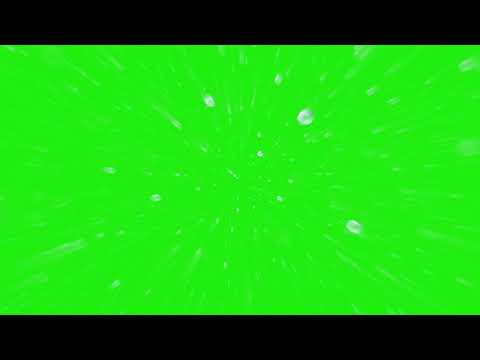 Rain drops greenscreen top view  effect