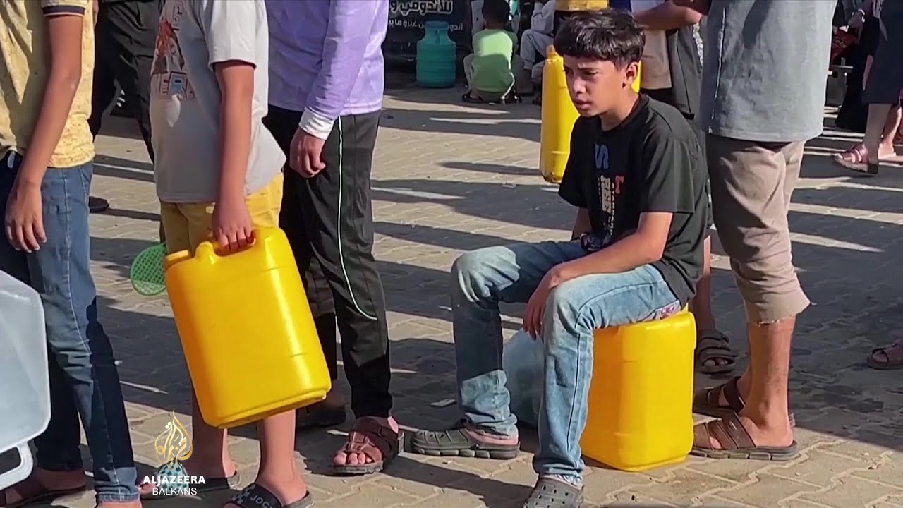 غزة: نقص المياه النظيفة يتسبب في انتشار الأمراض بين الأطفال