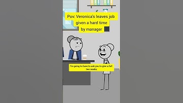 Verinika leaves job, given a hard time by manager #animation #funnyvideo #gplus #comedy