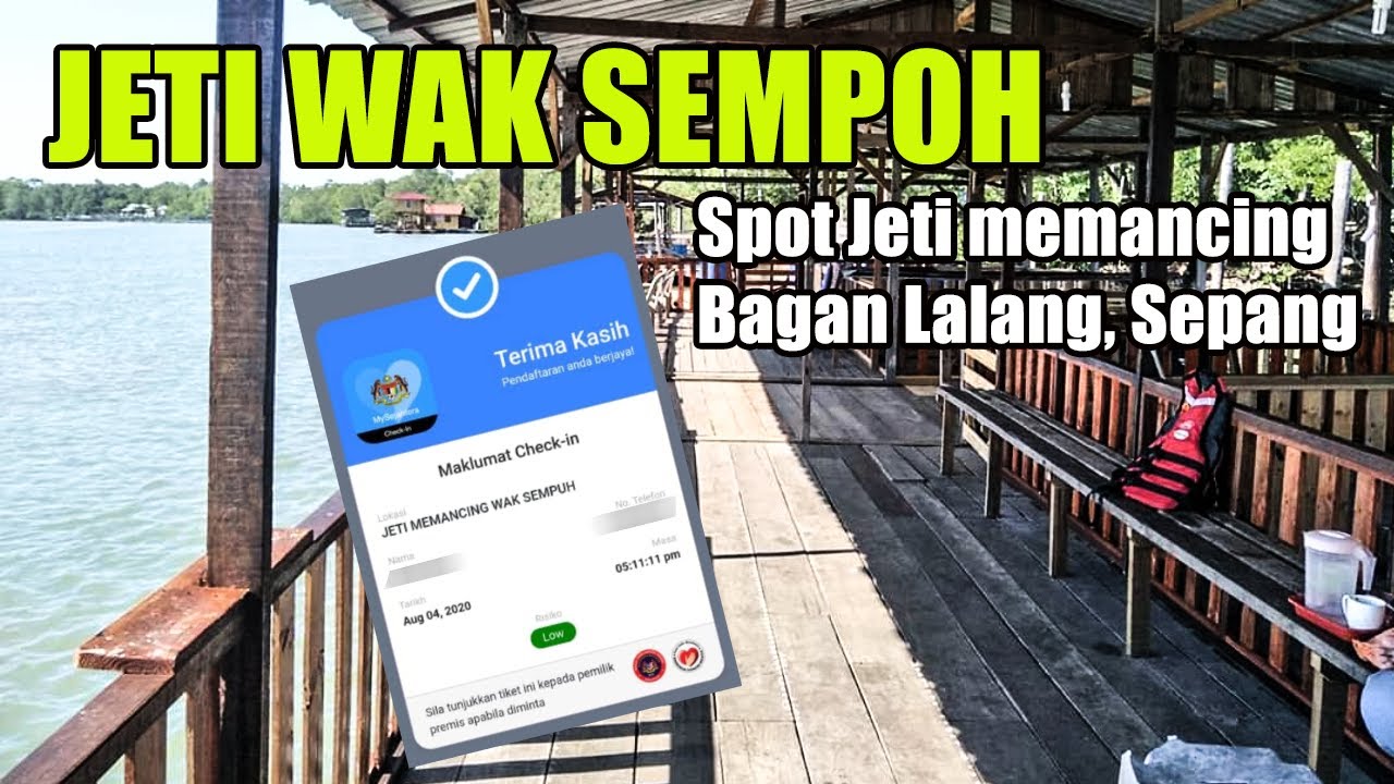 Jeti Wak Sempoh Spot Memancing Bagan Lalang Youtube