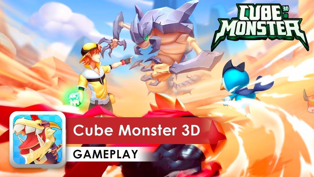 Cube Monster 3D - Better Than Pokèmon?? || iOS & Android Gameplay