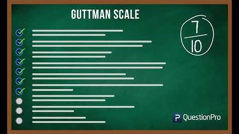 Guttman Scale   Persuasion