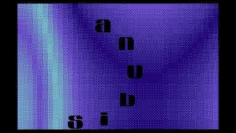 C64 OneFile Demo: Gamelamer 2000 by Anubis! Commodore 64