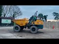 Terex ta6 4wd dumper  year 2015  cw role bar