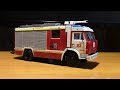 Cборка модели пожарного автомобиля КАМАЗ 43253 АЦ 40 AVD models
