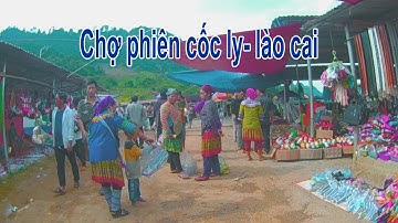 chợ phiên cốc ly lào cai