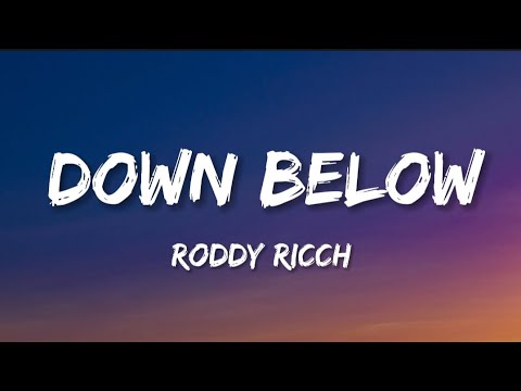 Roddy Ricch   Down Below Lyrics