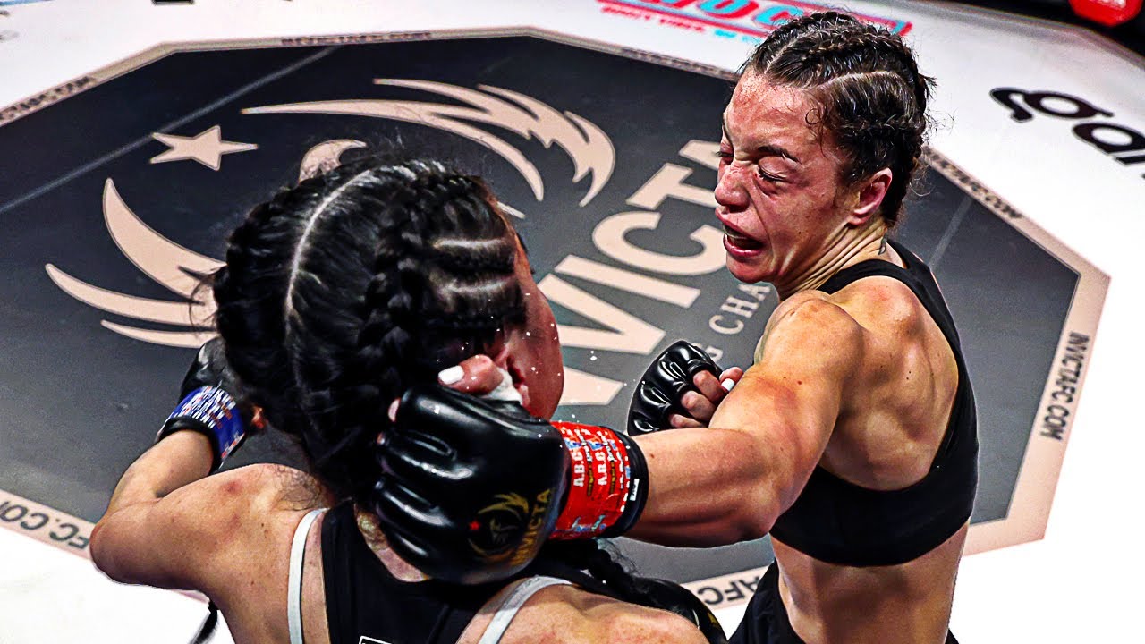 Liana Pirosin and Shino VanHoose Went to War! Invicta FC 60