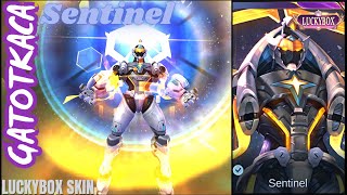 Gatotkaca Sentinel Luckybox Skin Mlbb Skin Effects 4K Uhd Slow Motion Showcase