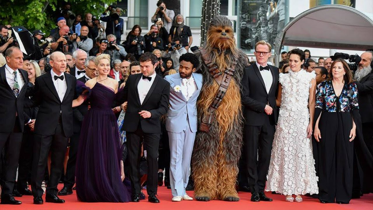 Solo: A Star Wars Story Cast At Cannes 2018 Red Carpet