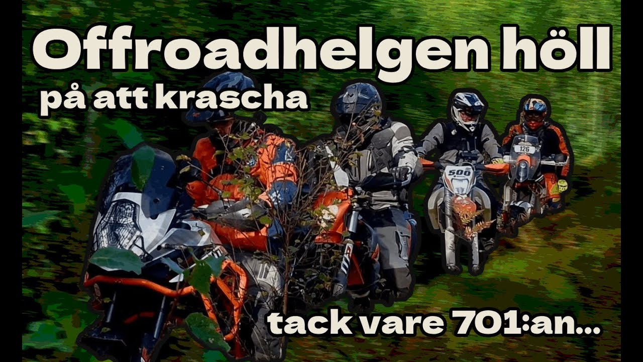 Offroadhelgen höll på att krascha - tack vare 701:an...
