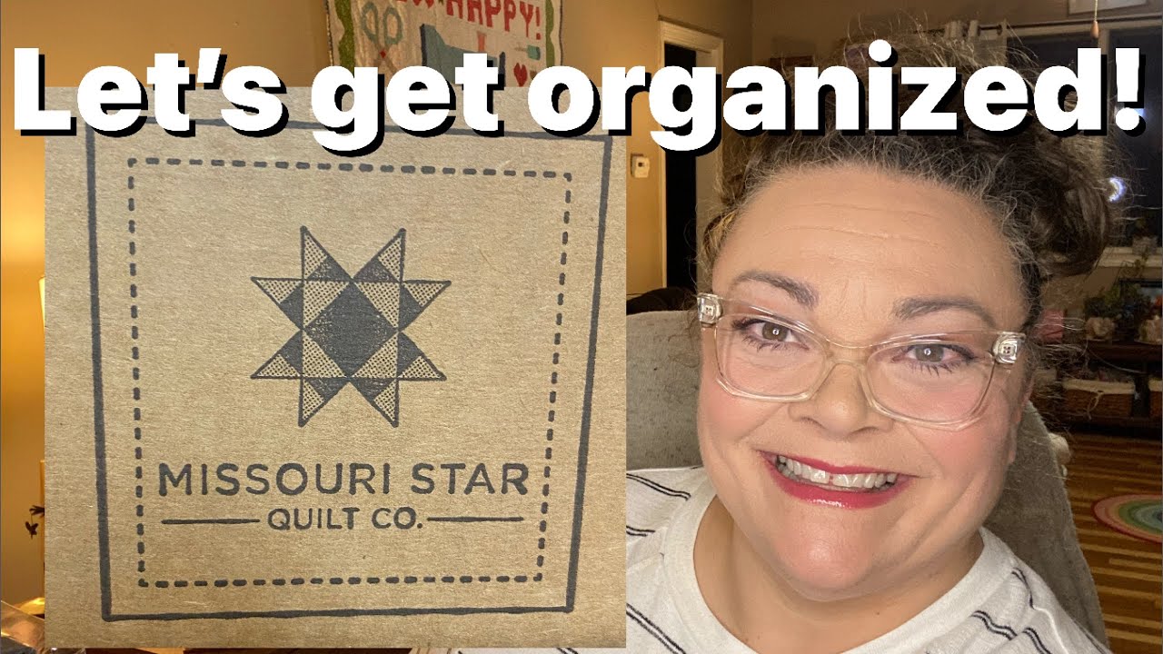 Доставка от компании Star Quilt Co из Миссури!! Давайте наведём порядок!