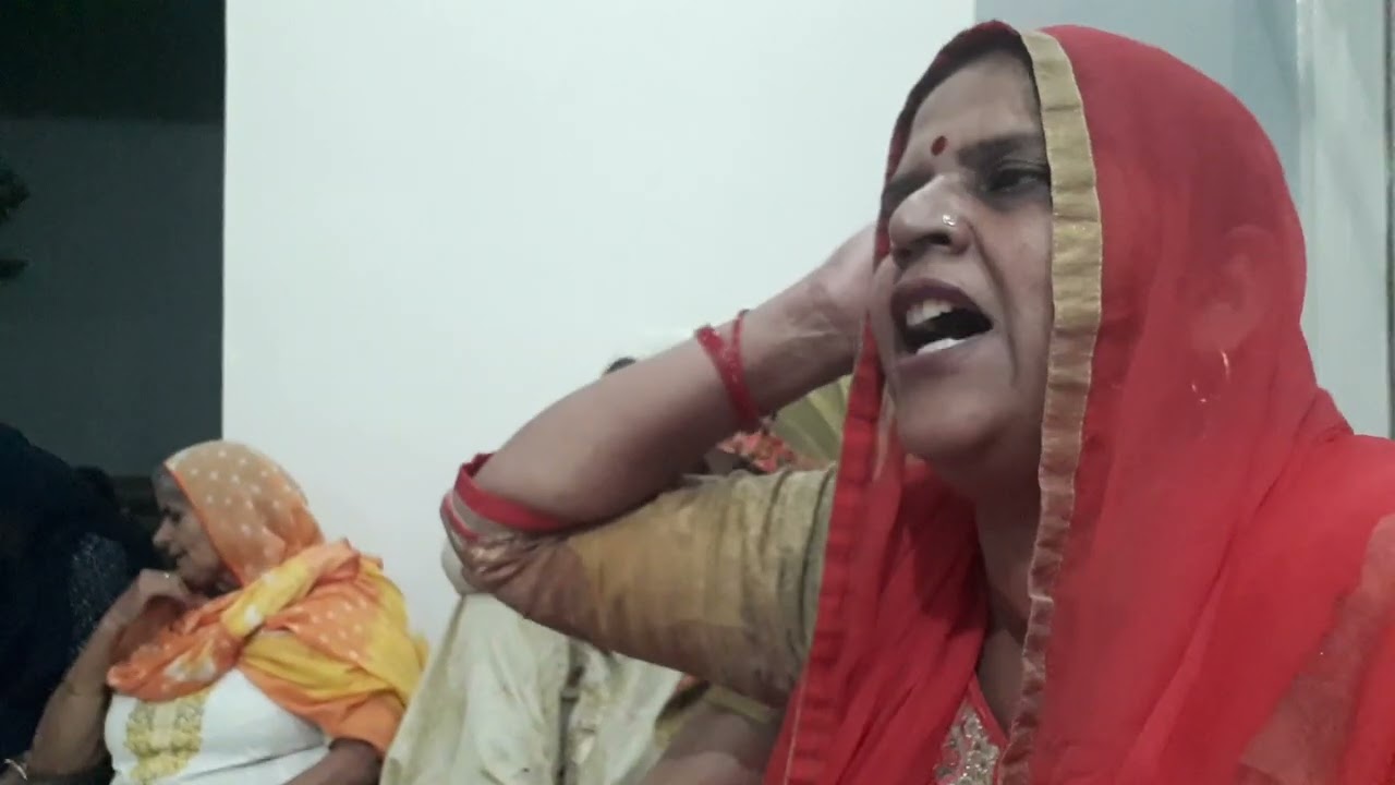 जेठानी यों के साथ मिलकर कांता बहन ने भात सुनाया