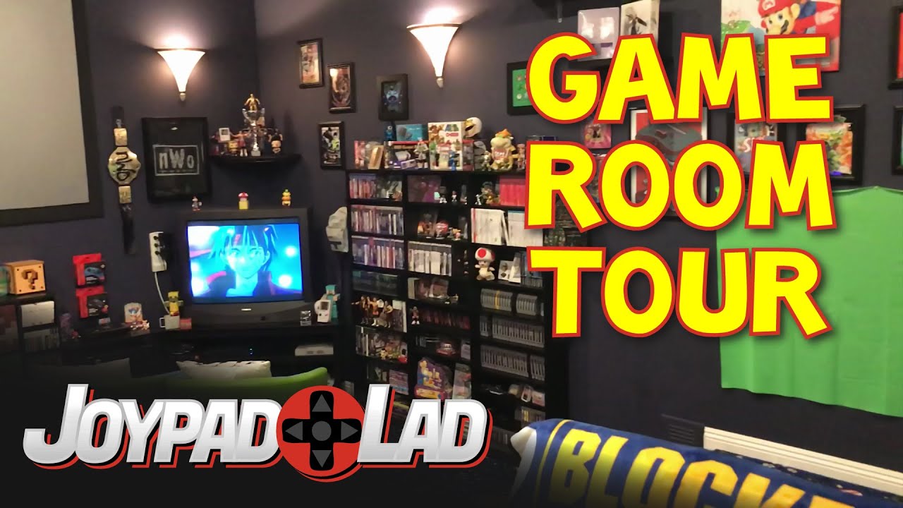 Game Room Tour 2021 - Joypad Lad