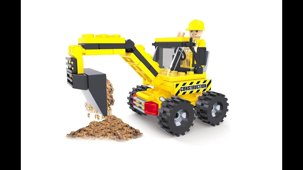 ⁣LЕGO СБОРКА  КАРЬЕРНОГО ЭКСКАВАТОРА \ ASSEMBLY EXCAVATOR