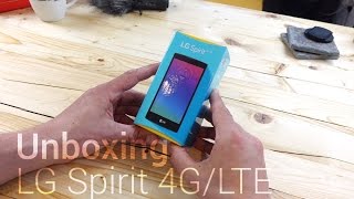 LG Spirit 4G/LTE Einsteiger-Smartphone im Unboxing