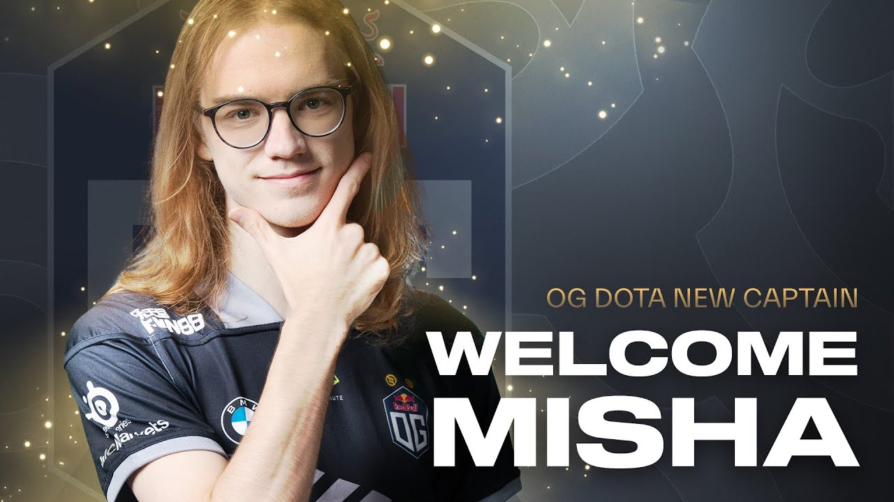 Welcoming Misha as the new captain of OG Dota | 
