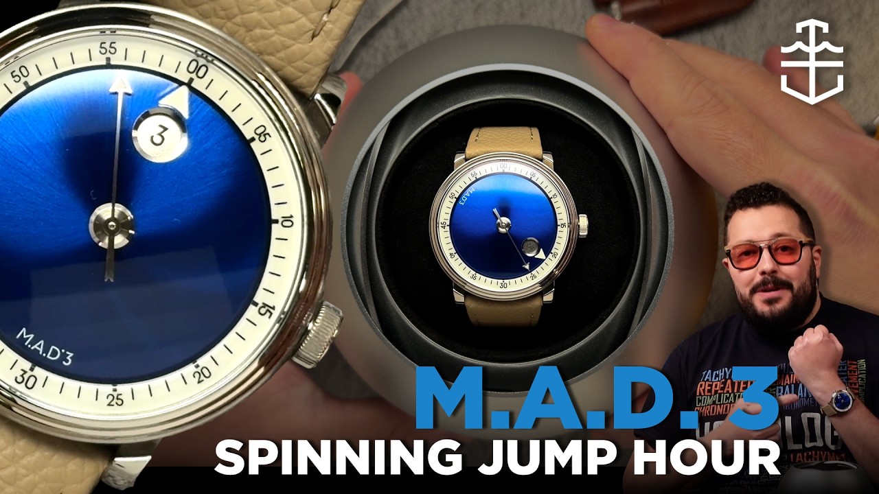 New M.A.D.Editions M.A.D.3 Vincent Calabrese from MB&F | Hands On Review - YouTube - Time+Tide Watches