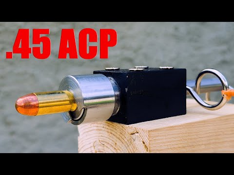 Exploding OUTSIDE a Gun BARREL. .45 ACP 🇺🇸 🇺🇸 🇺🇸 American Ammo 🇺🇸 🇺🇸 🇺🇸