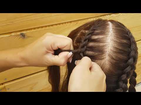 Video: 3 formas de peinar trenzas torcidas