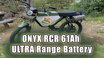 ONYX RCR // 61Ah ULTRA RANGE BATTERY
