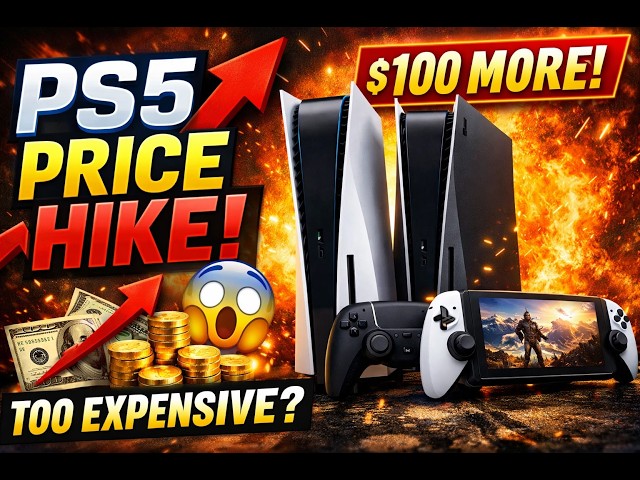 Sony raises PS5 prices by $100 worldwide - YouTube
