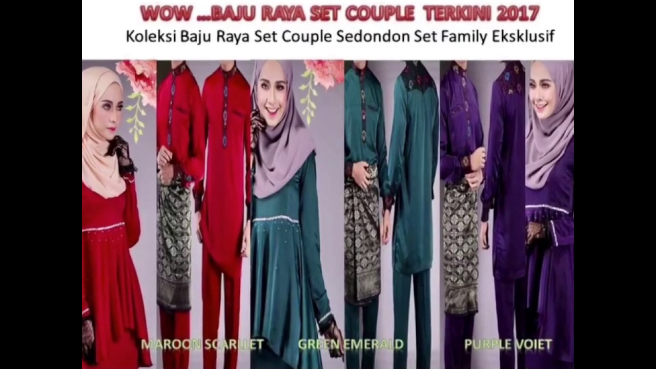 Fesyen Trend Terkini Baju  Raya Baju  Melayu Moden 