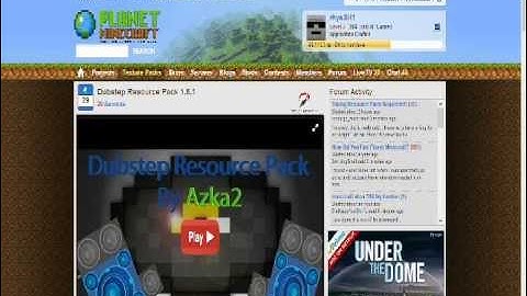 How To Download and Install Resource Packs for Minecraft 1.6