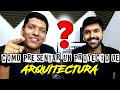 🤓 COMO presentar un PROYECTO de ARQUITECTURA? | Jhonathan Locutor y Sebastián Arquitecto