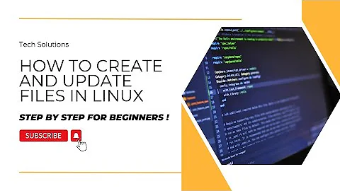 How to Create and Update Files in Linux Using the Touch Command
