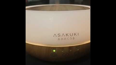 2017 NEW Oil Diffuser - ASAKUKI, Advanced Touch Sensitive Humidifier Review, Diffuser Recommendation