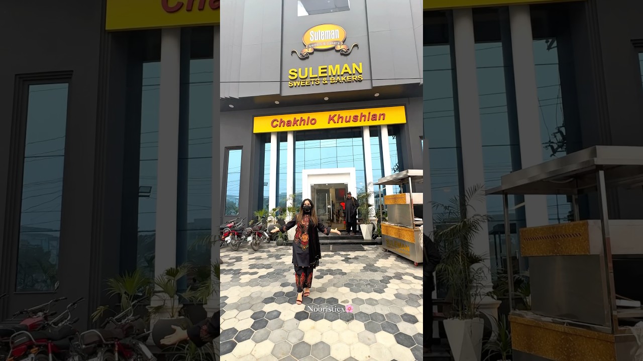 Pakistan's Most Famous Sweet Shop Suleman Sweets 