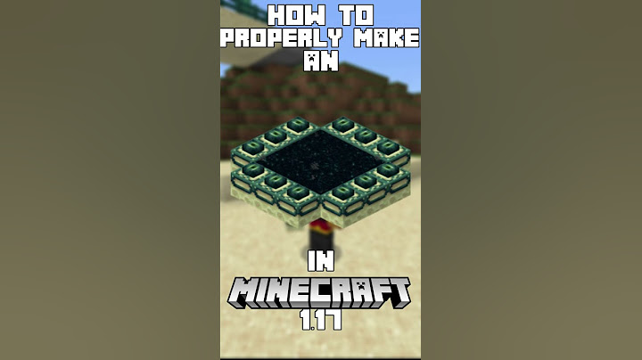 How to Properly Make an End Portal in Minecraft 1.21 #shorts